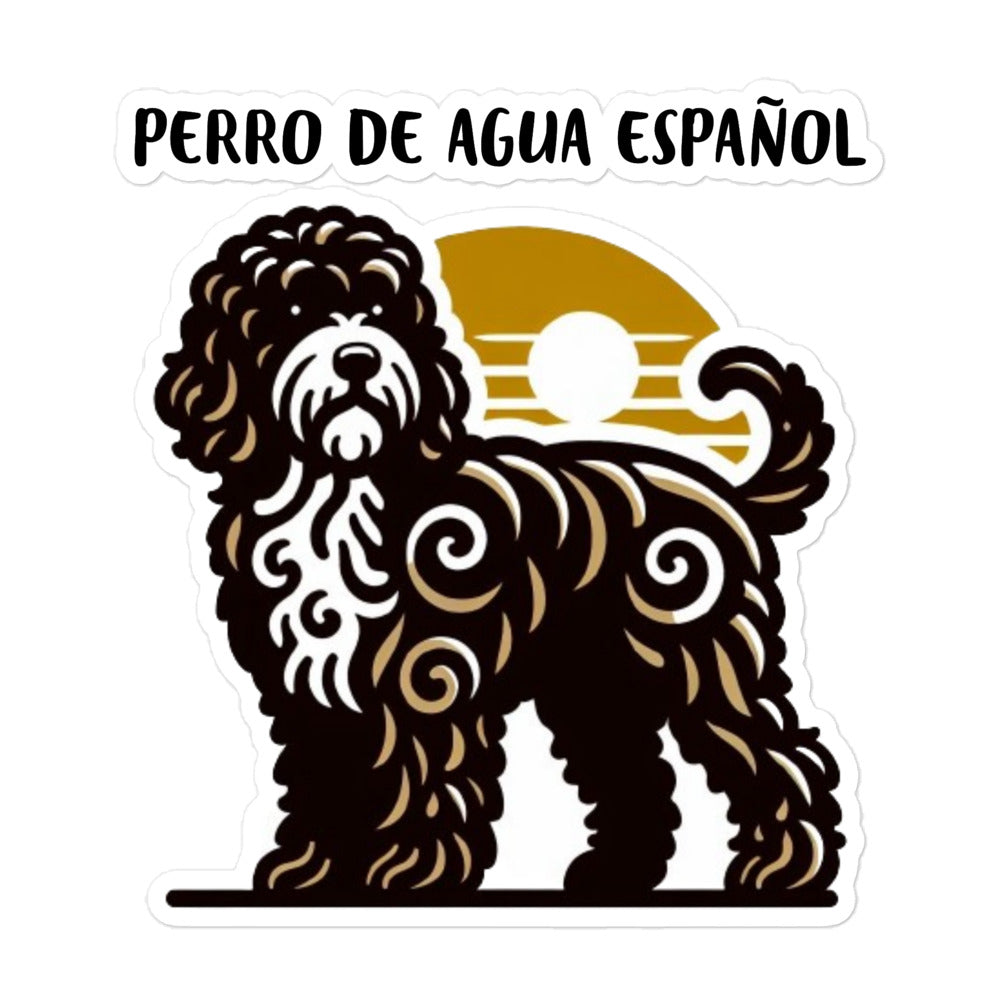 Pegatinas water dog show