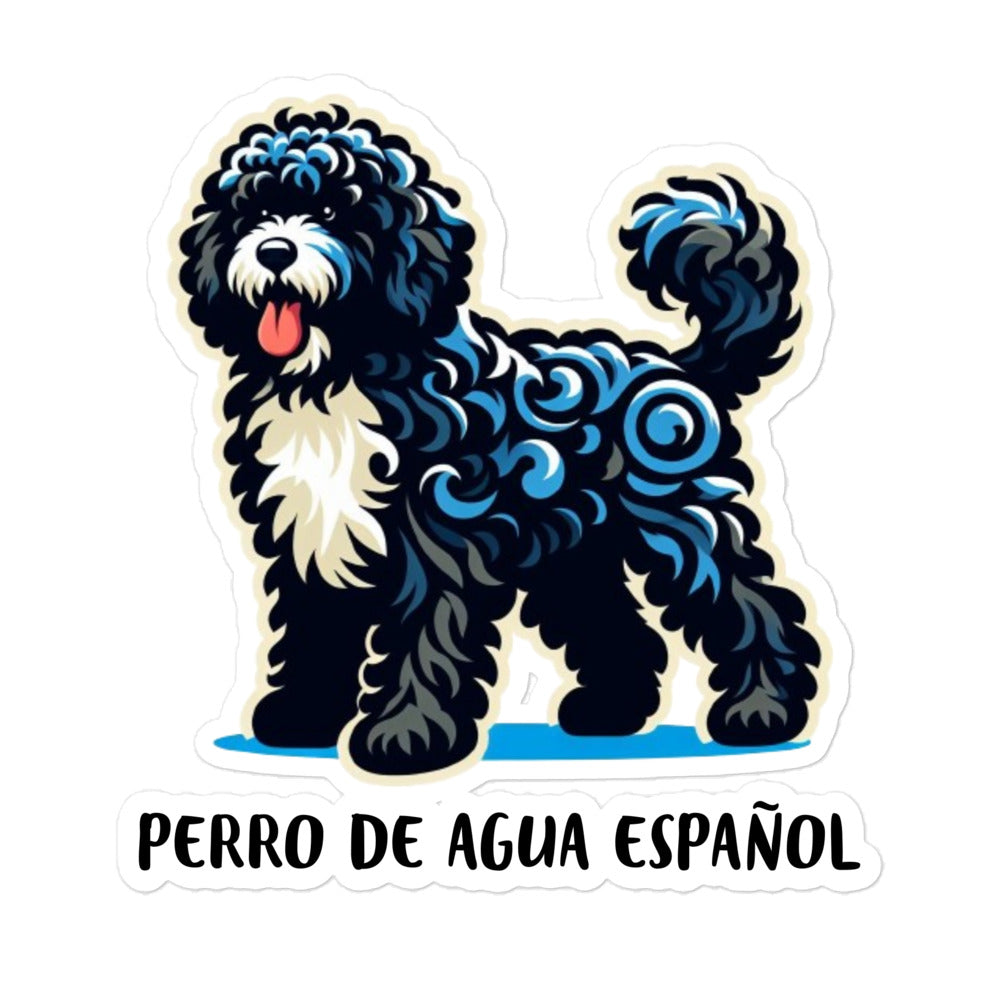 Pegatina water dog tipo