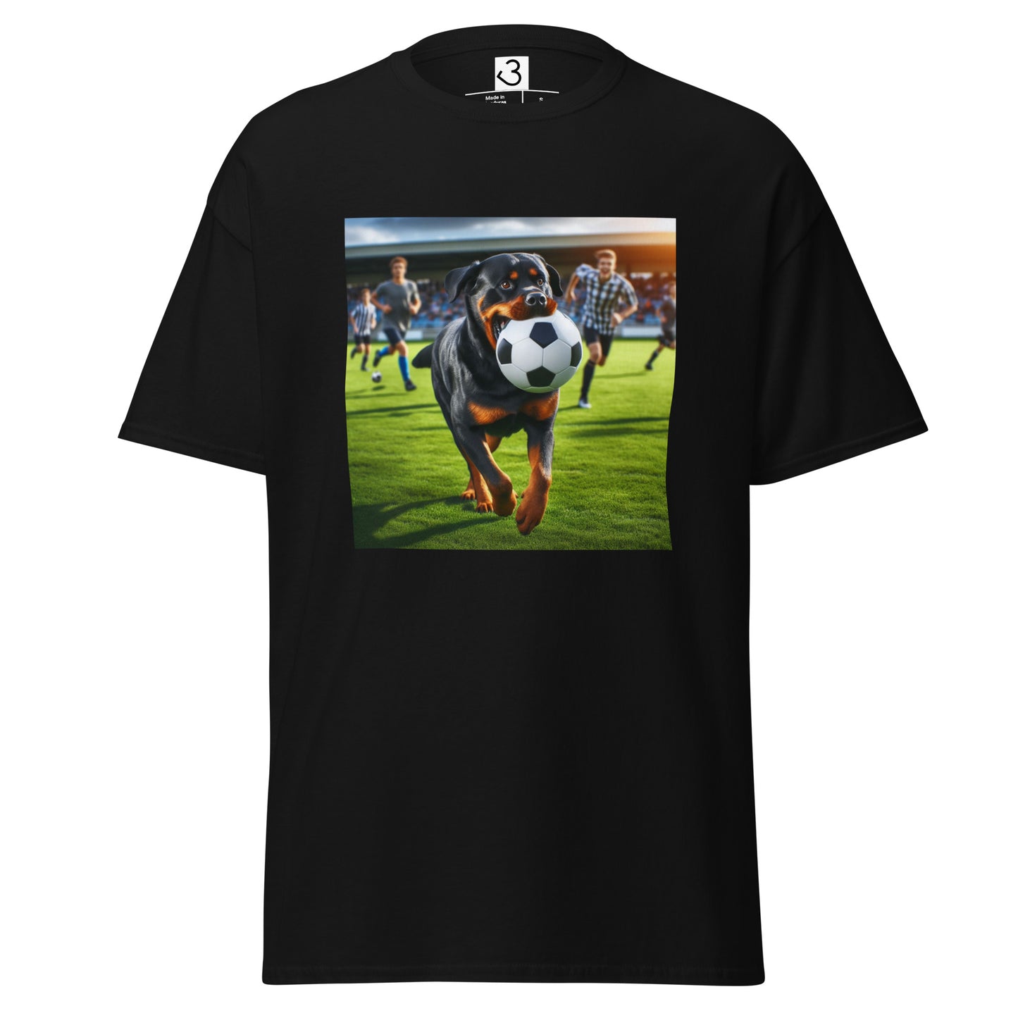 Camiseta rottweiler fútbol