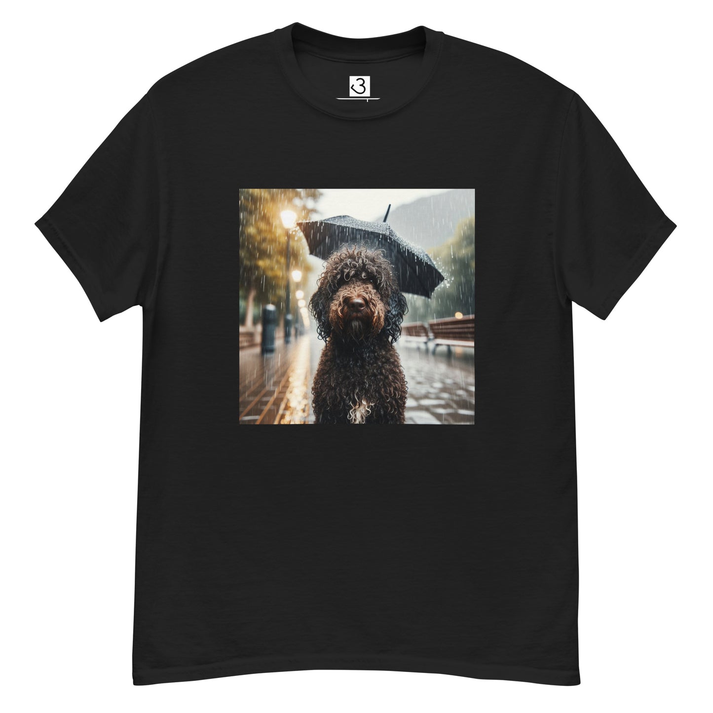 Camiseta water dog lluvia