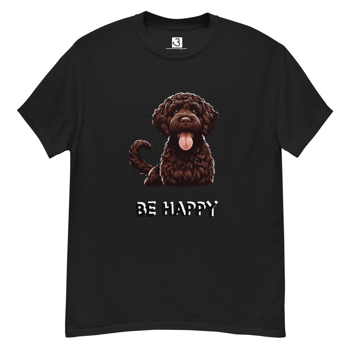 Camiseta water dog be happy