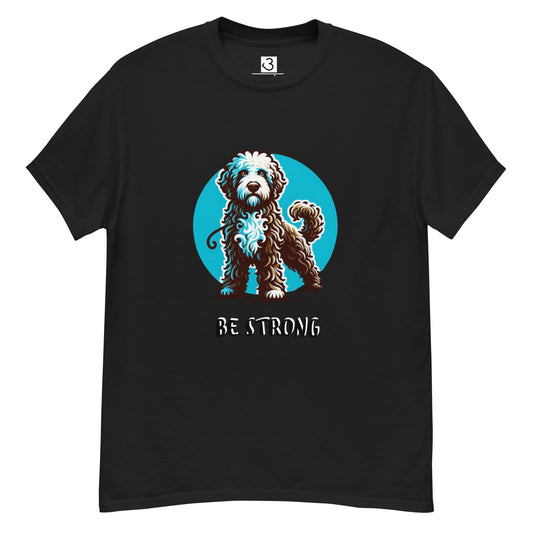 Camiseta water dog be strong