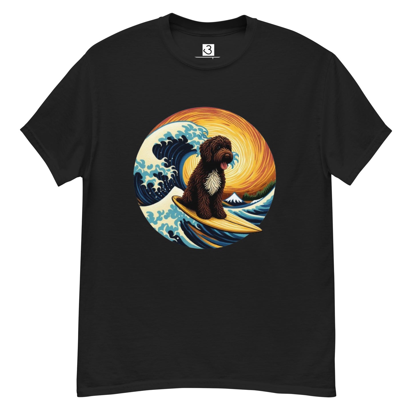 Camiseta water dog living surf