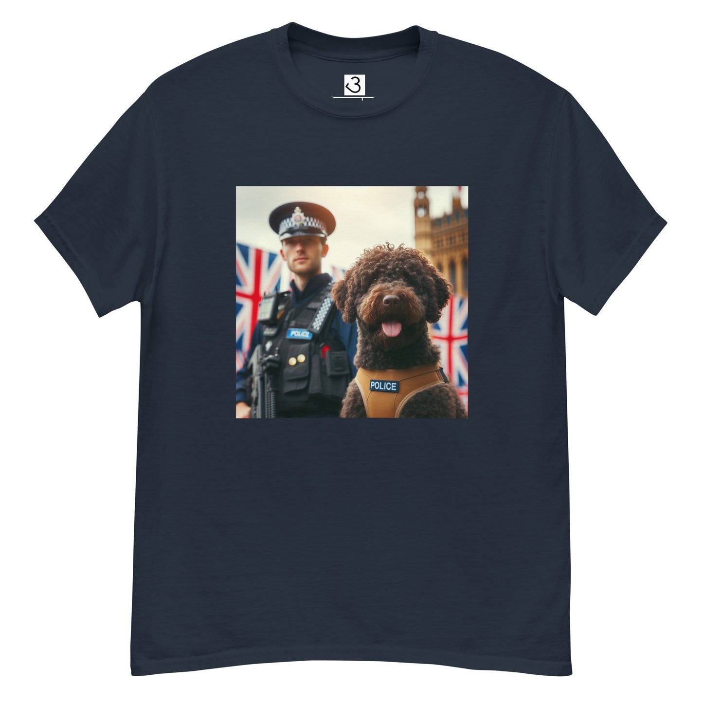 Camiseta water dog policía