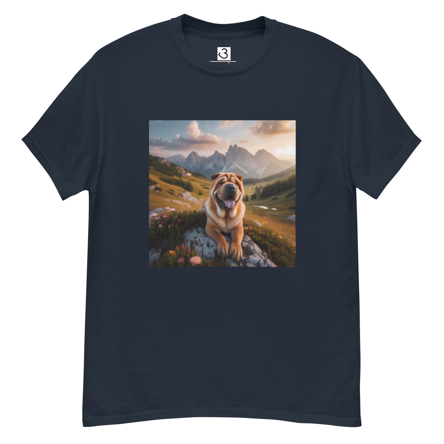 Camiseta shar pei vistas