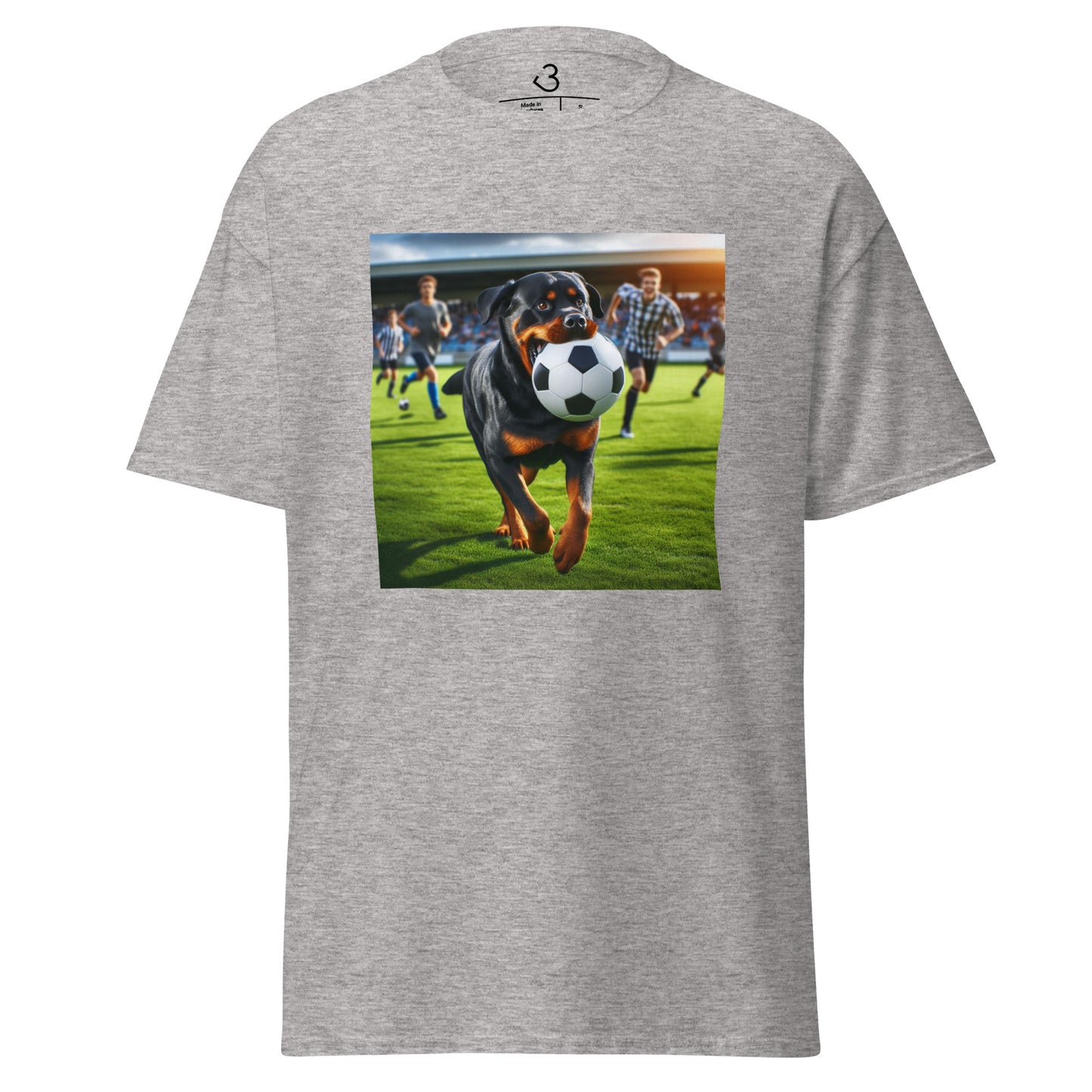 Camiseta rottweiler fútbol