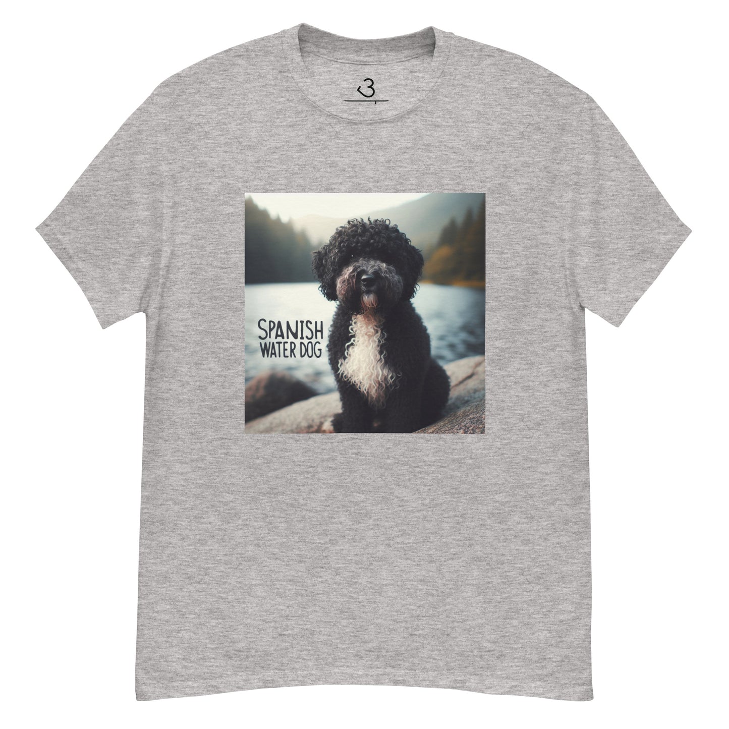 Camiseta water dog negrita