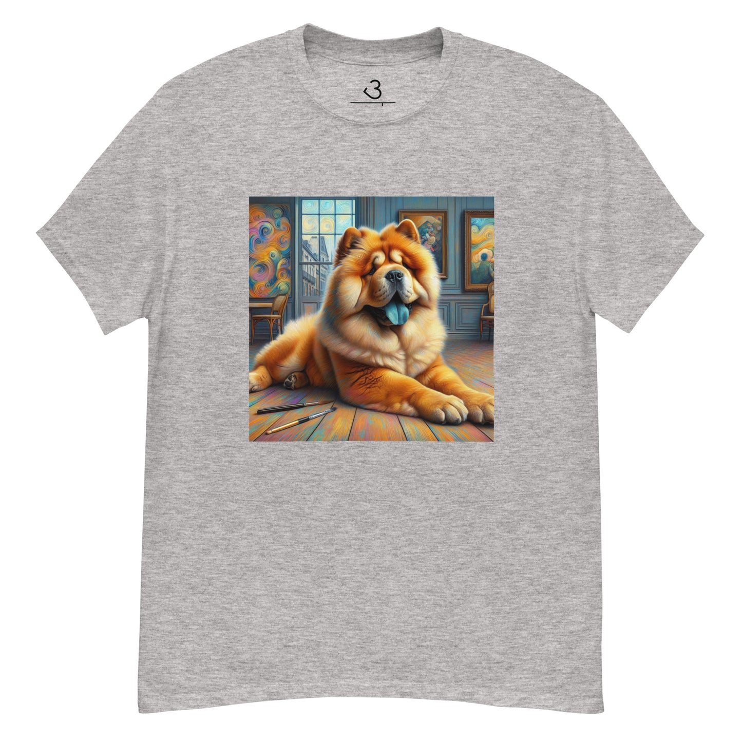 Camiseta chow chow art