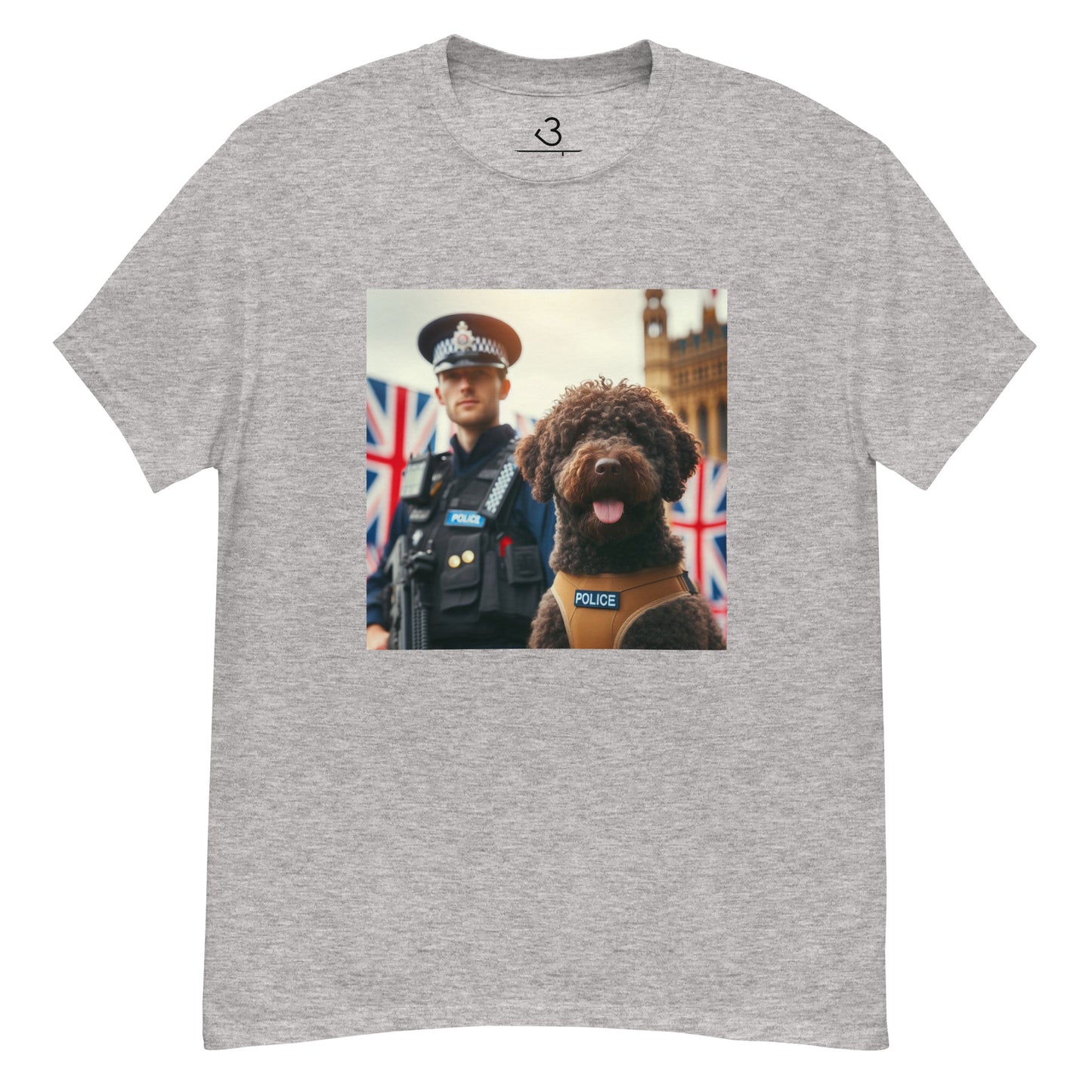 Camiseta water dog policía