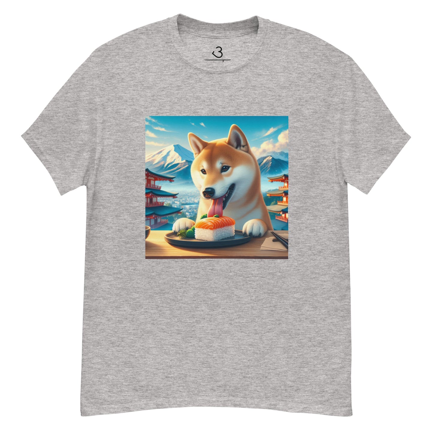 Camiseta shiba inu food