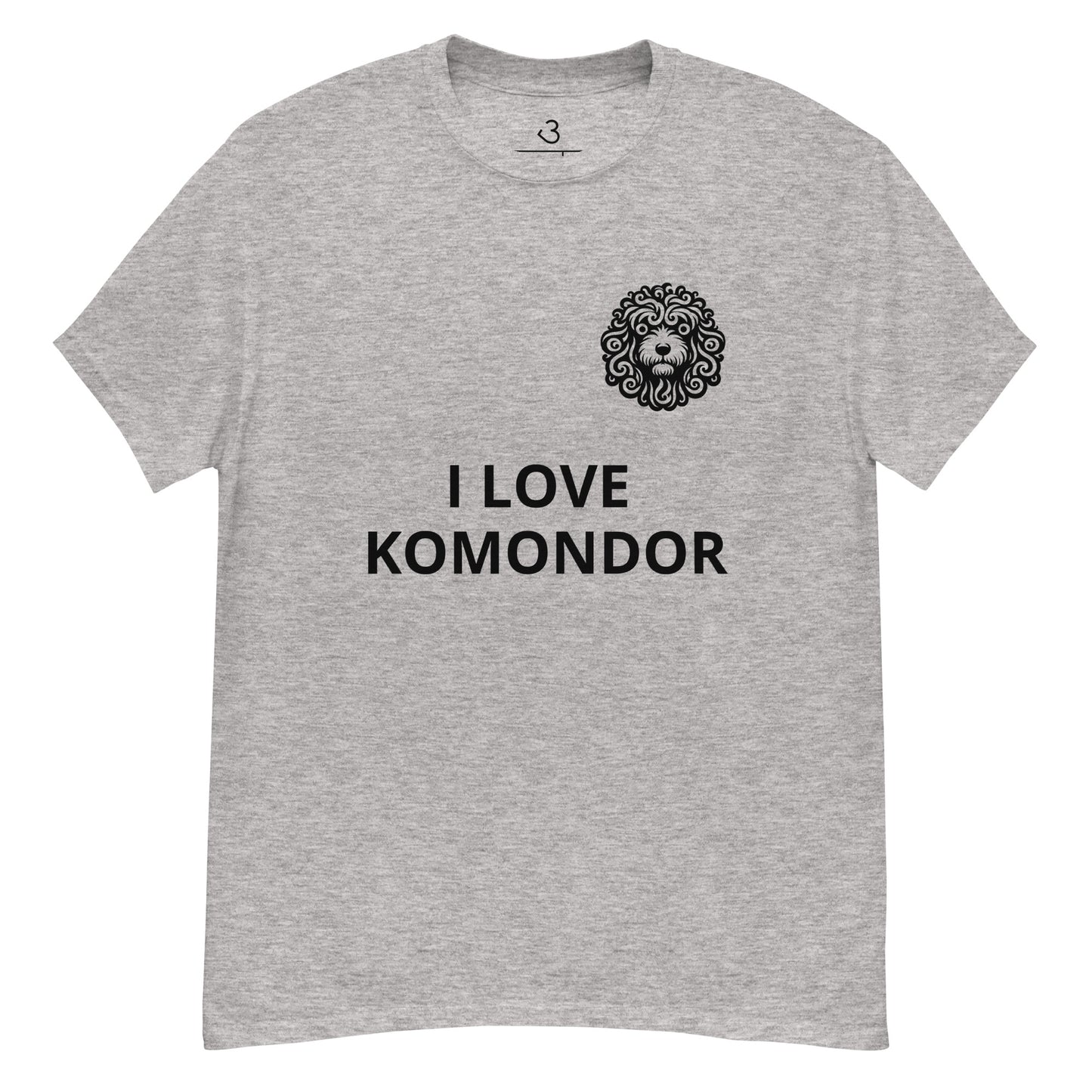 Camiseta komodor I love