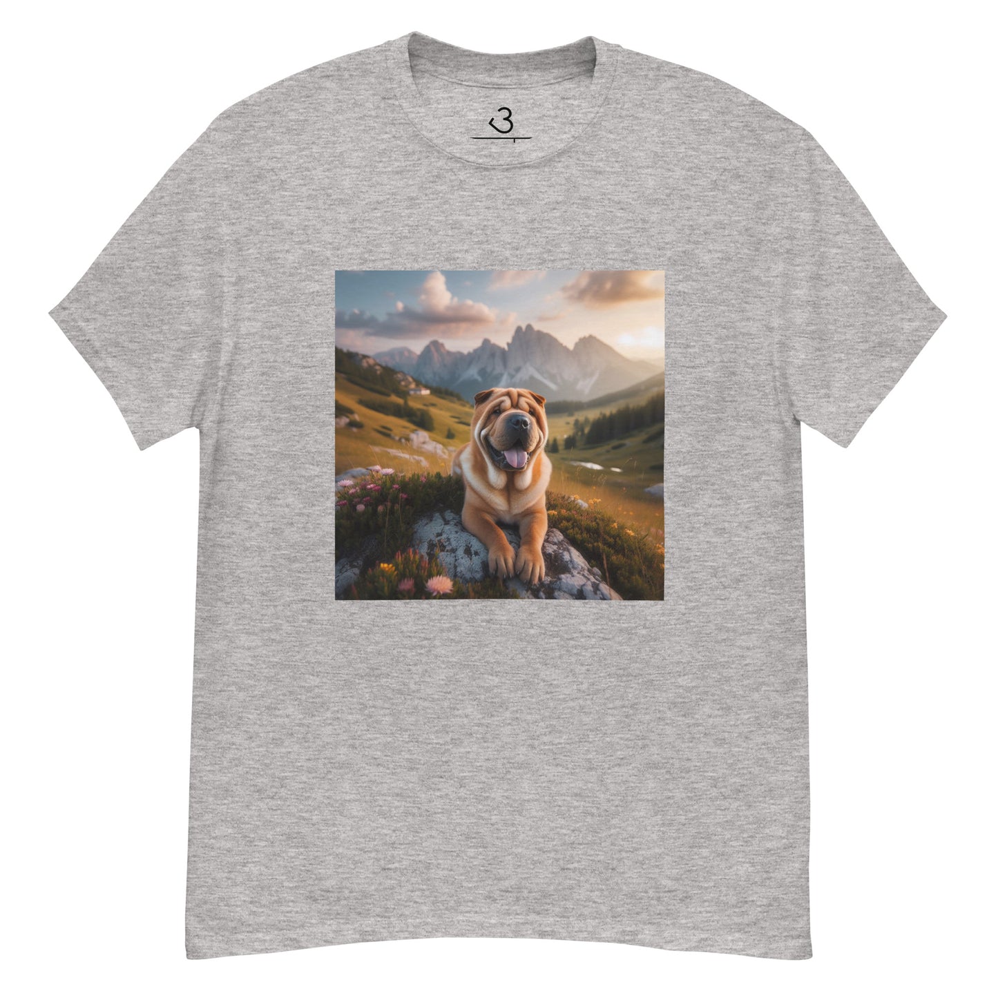 Camiseta shar pei vistas