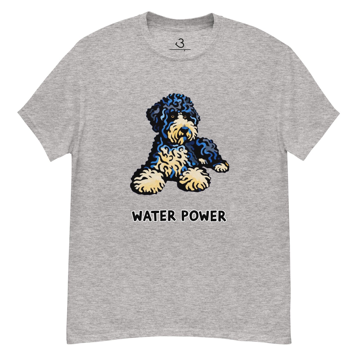 Camiseta water power blue OK