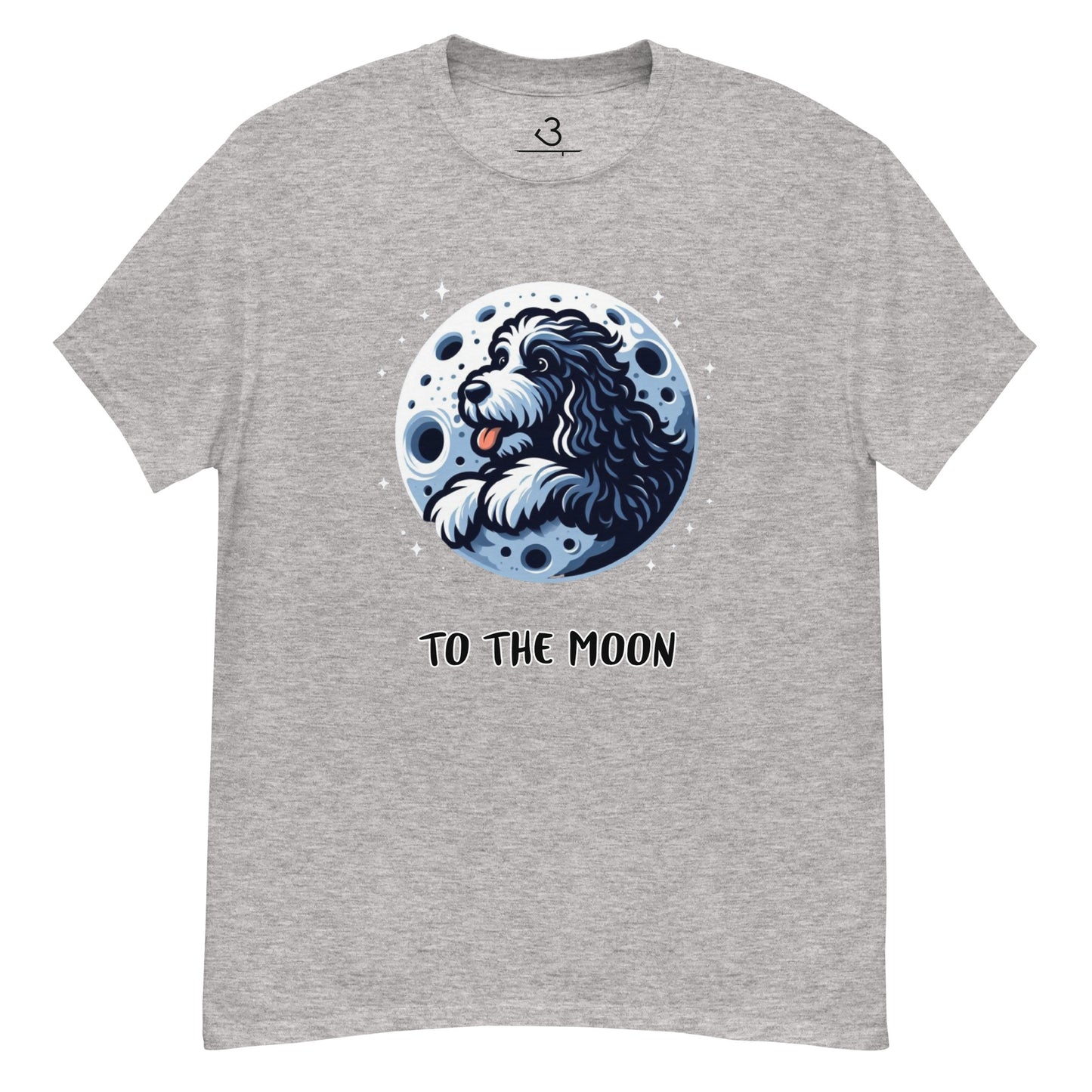 Camiseta water dog to the moon