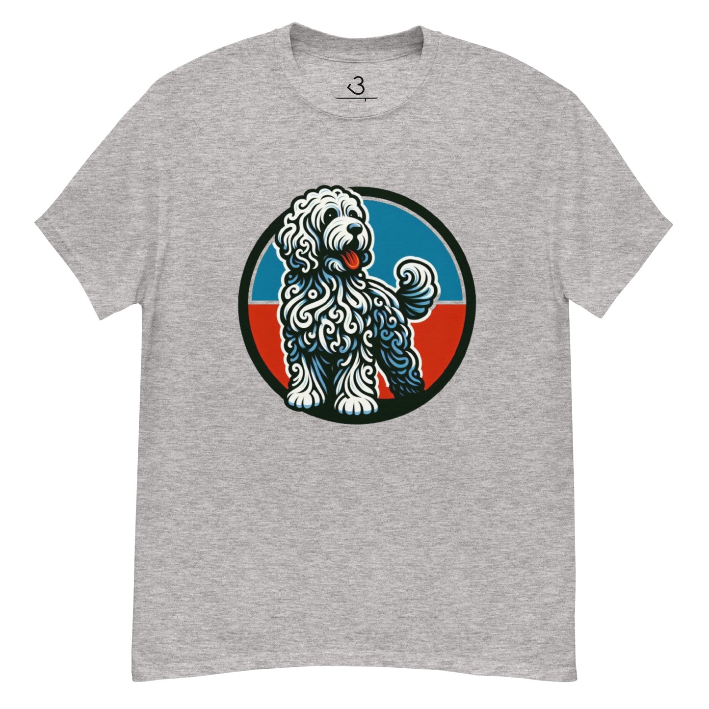 Camiseta water dog blanco