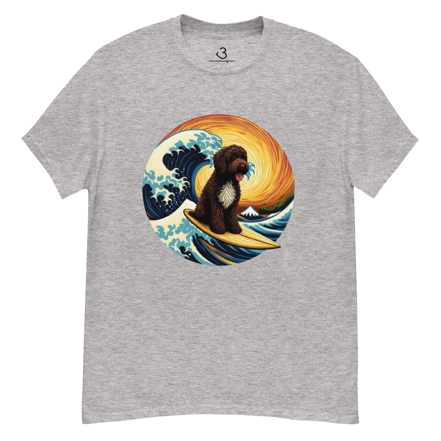 Camiseta water dog living surf