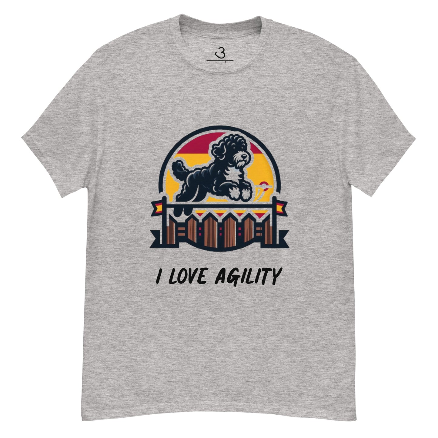 Camiseta water dog I love agility