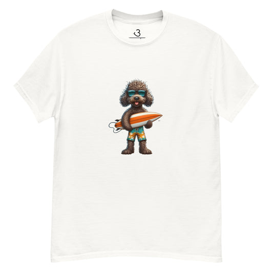 Camiseta water dog surfer