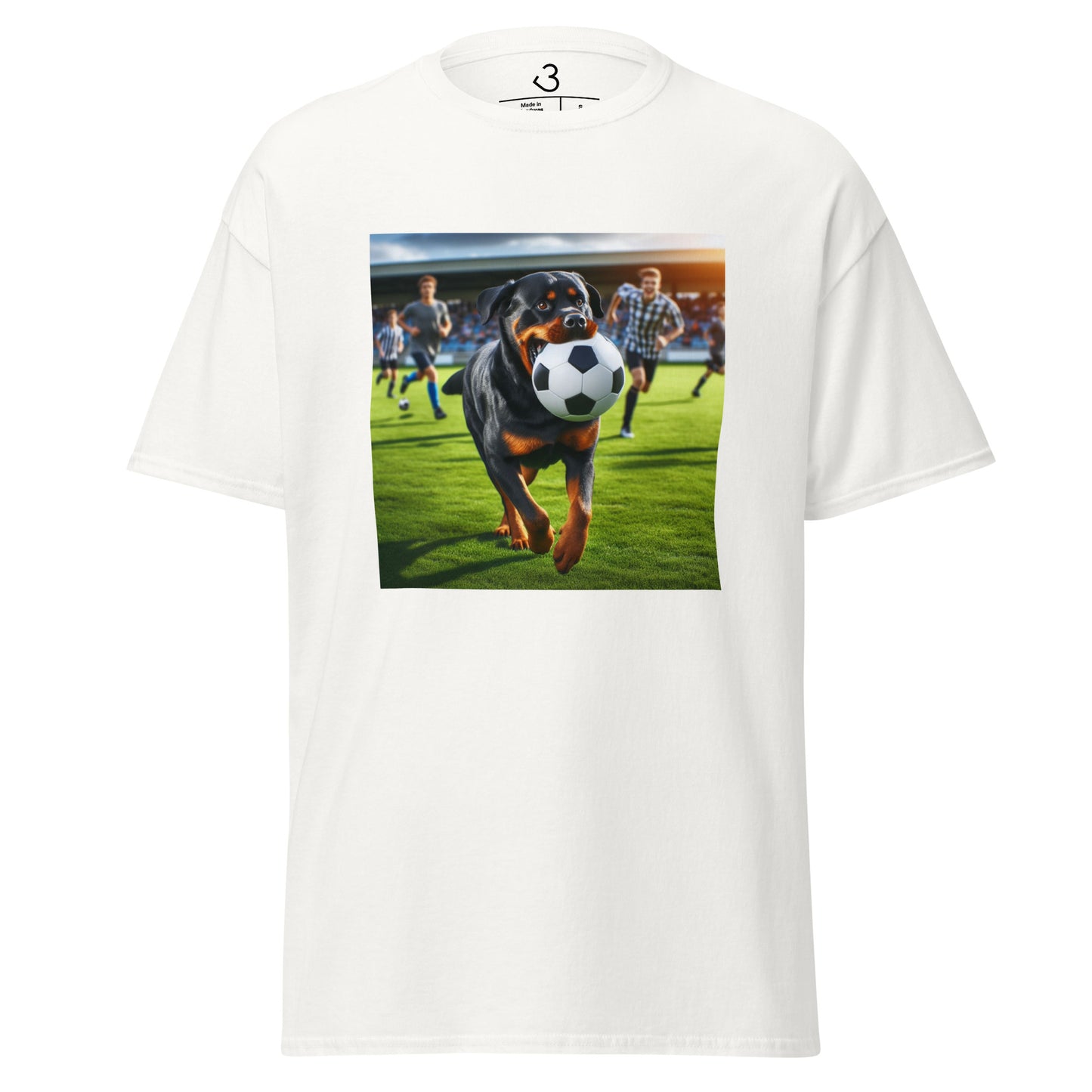 Camiseta rottweiler fútbol