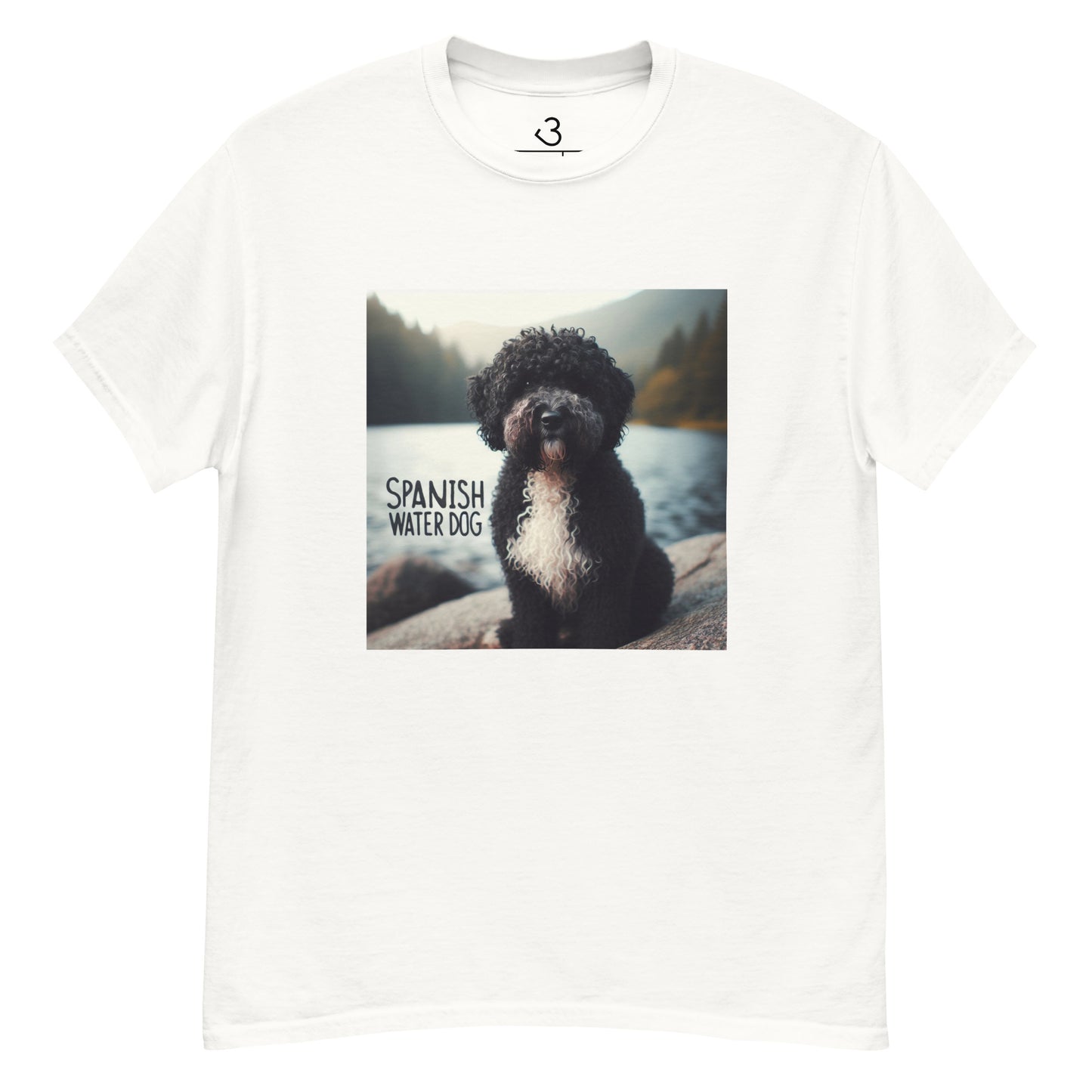 Camiseta water dog negrita