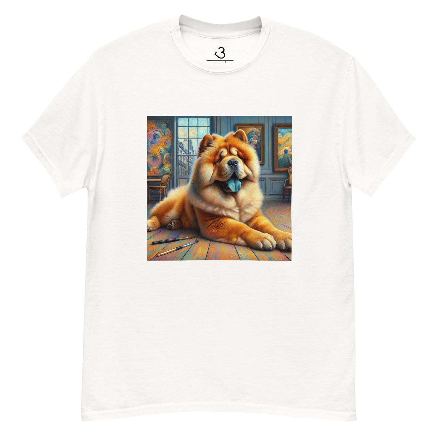 Camiseta chow chow art