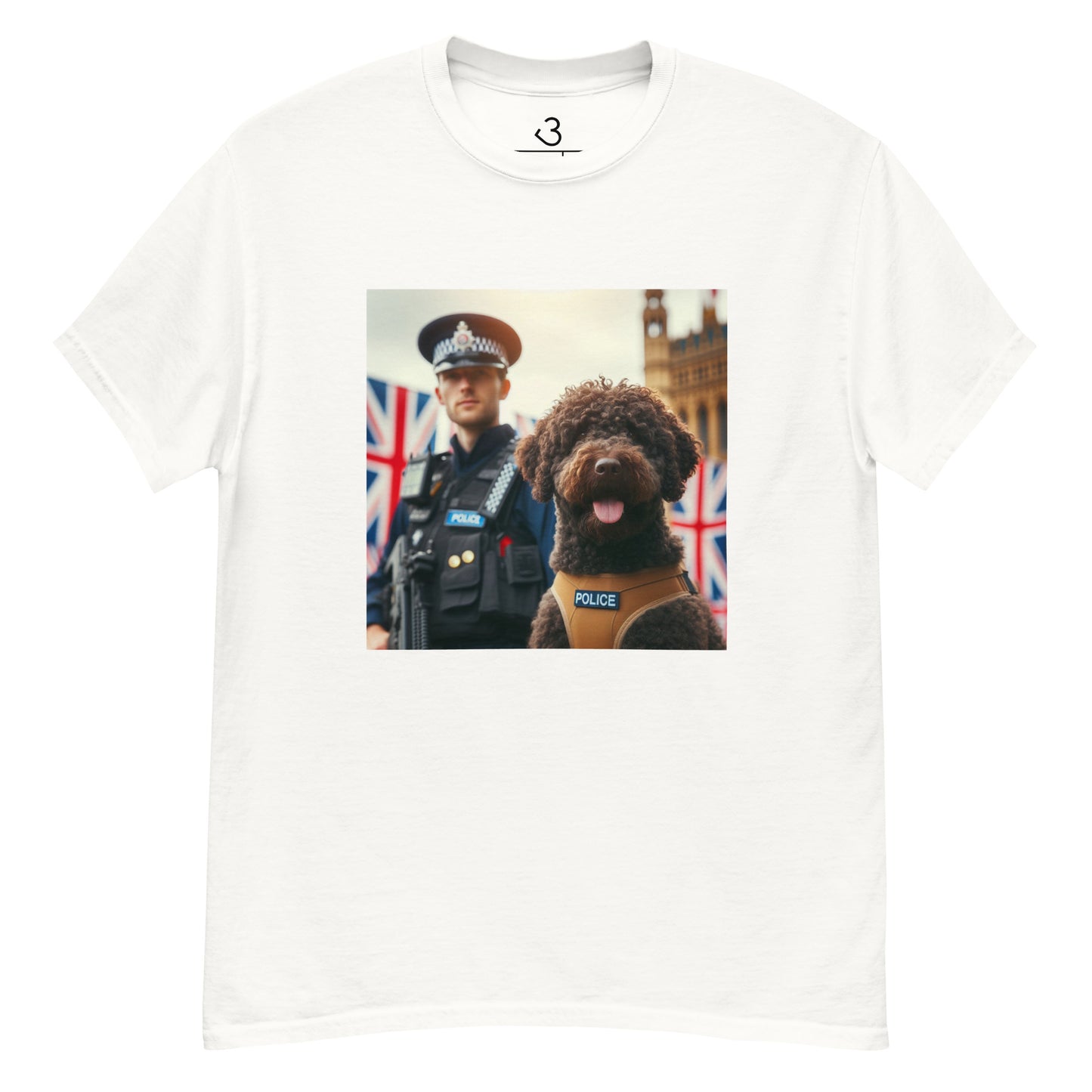 Camiseta water dog policía