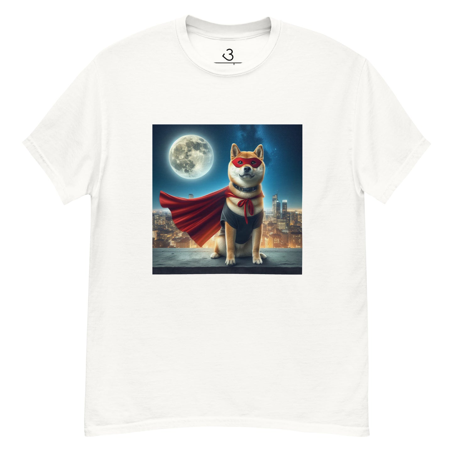 Camiseta shiba inu héroe