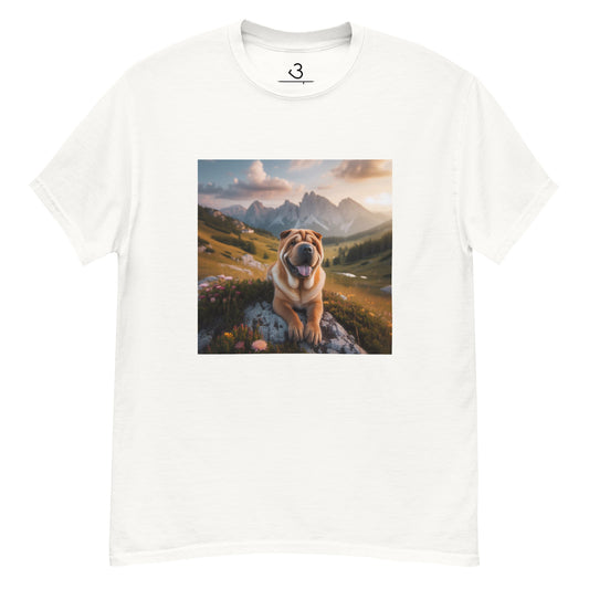 Camiseta shar pei vistas