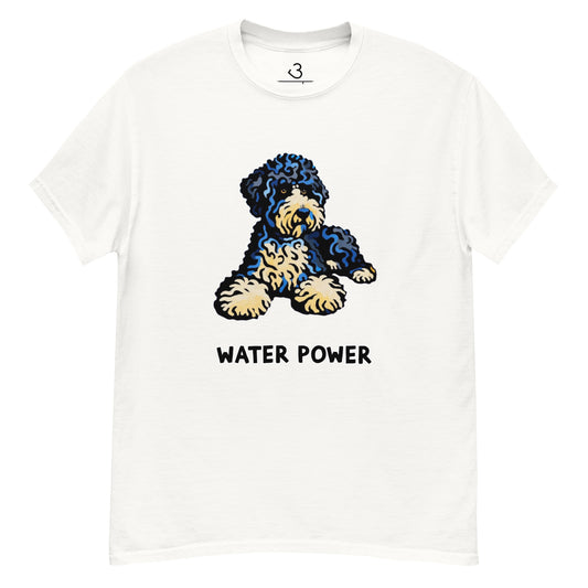 Camiseta water power blue OK