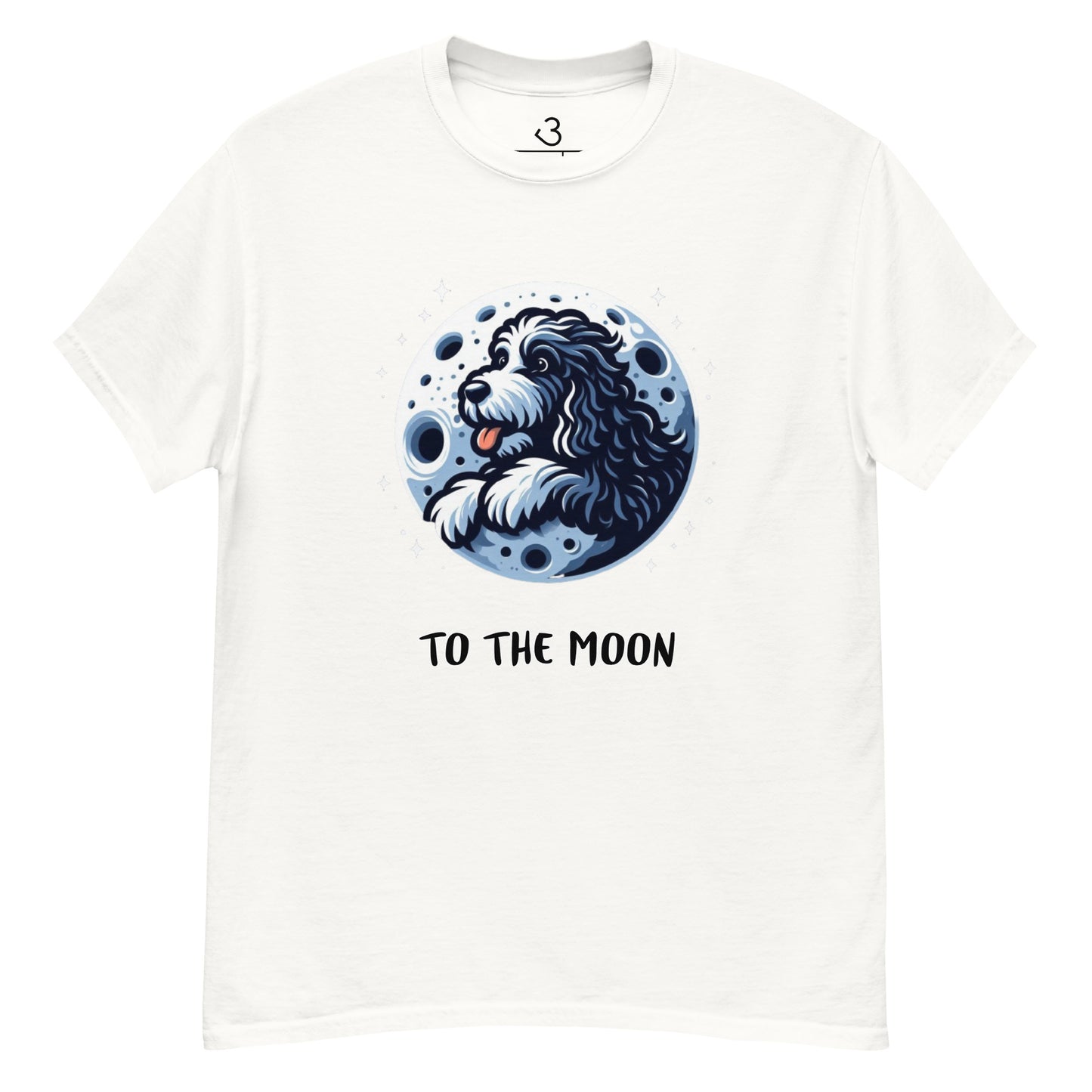 Camiseta water dog to the moon