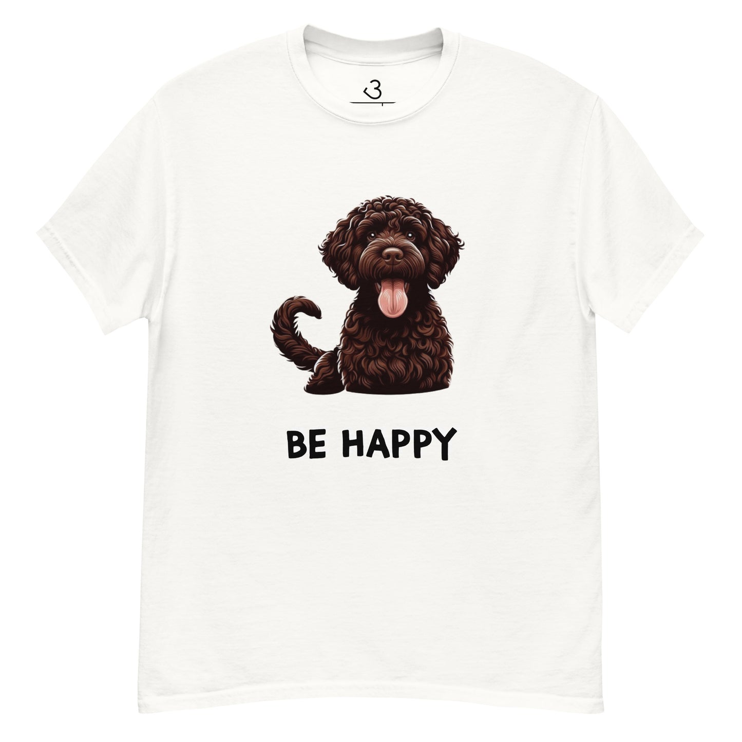 Camiseta water dog be happy