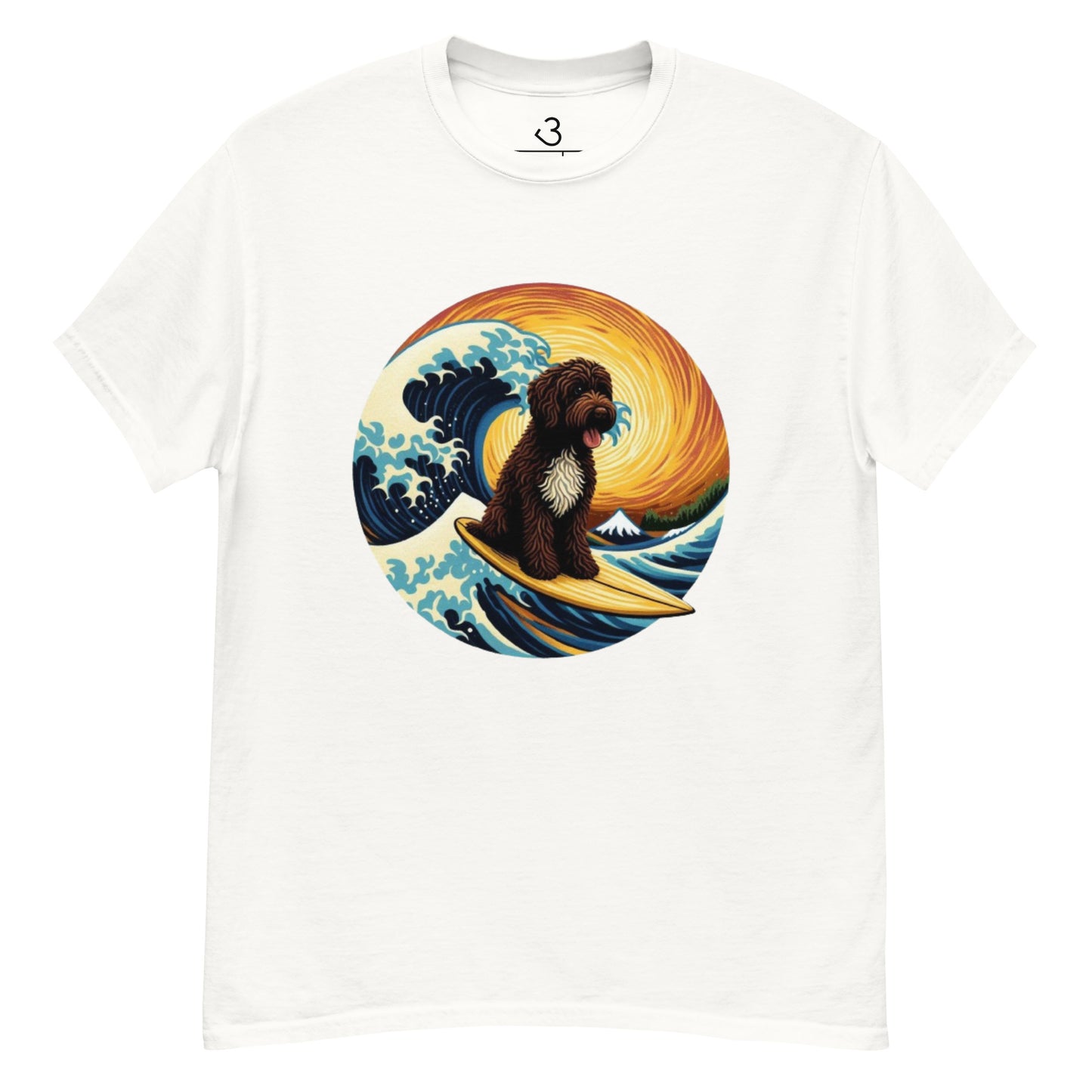 Camiseta water dog living surf