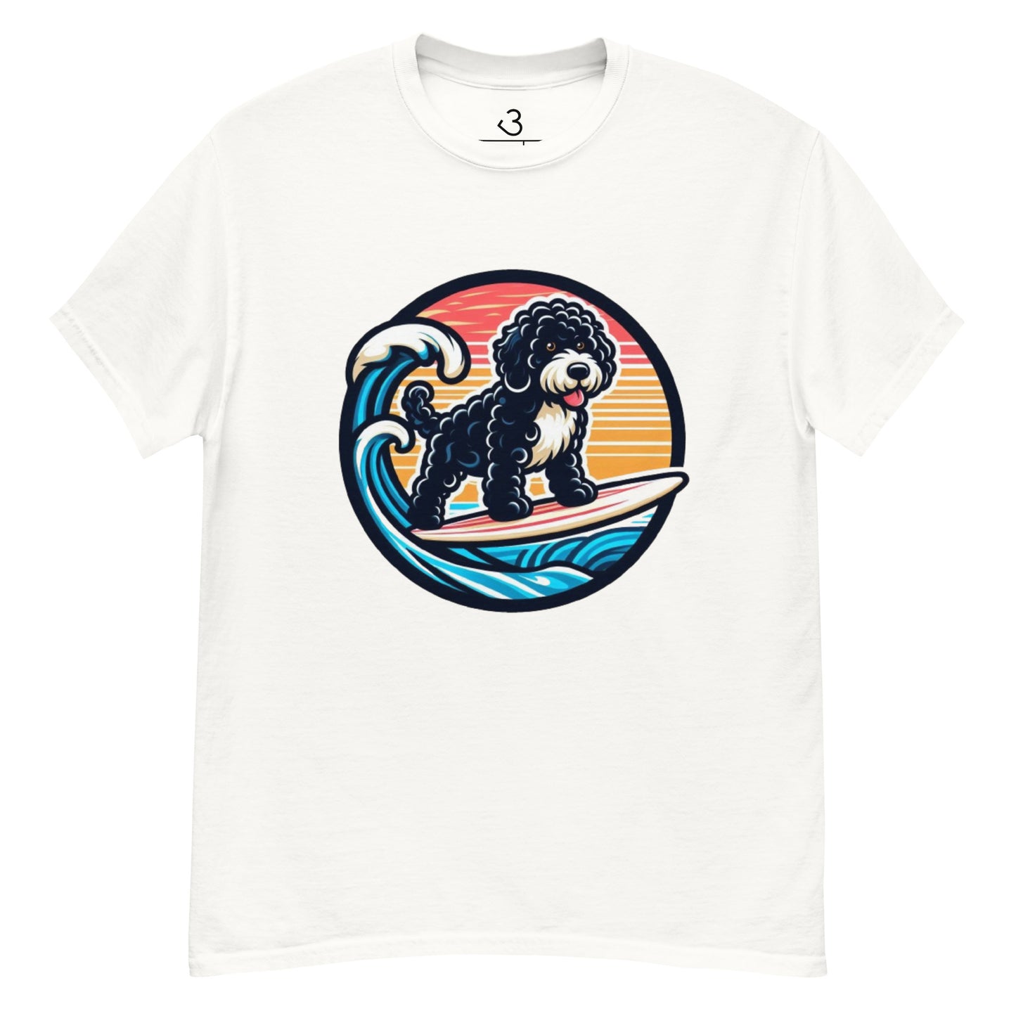 Camiseta water dog surferito