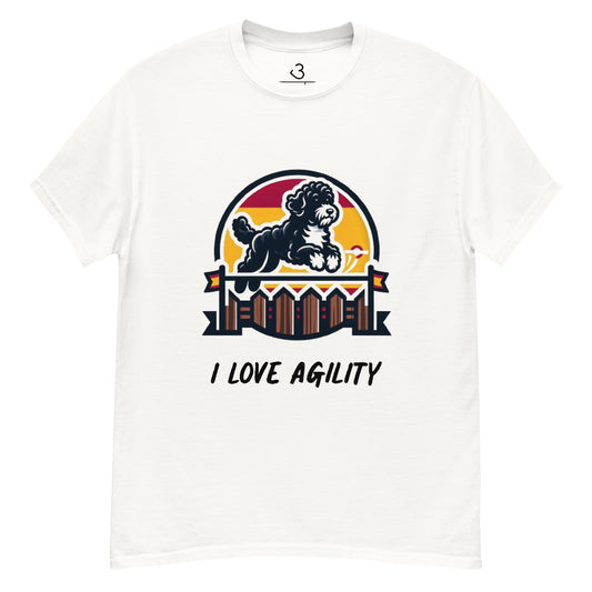 Camiseta water dog I love agility