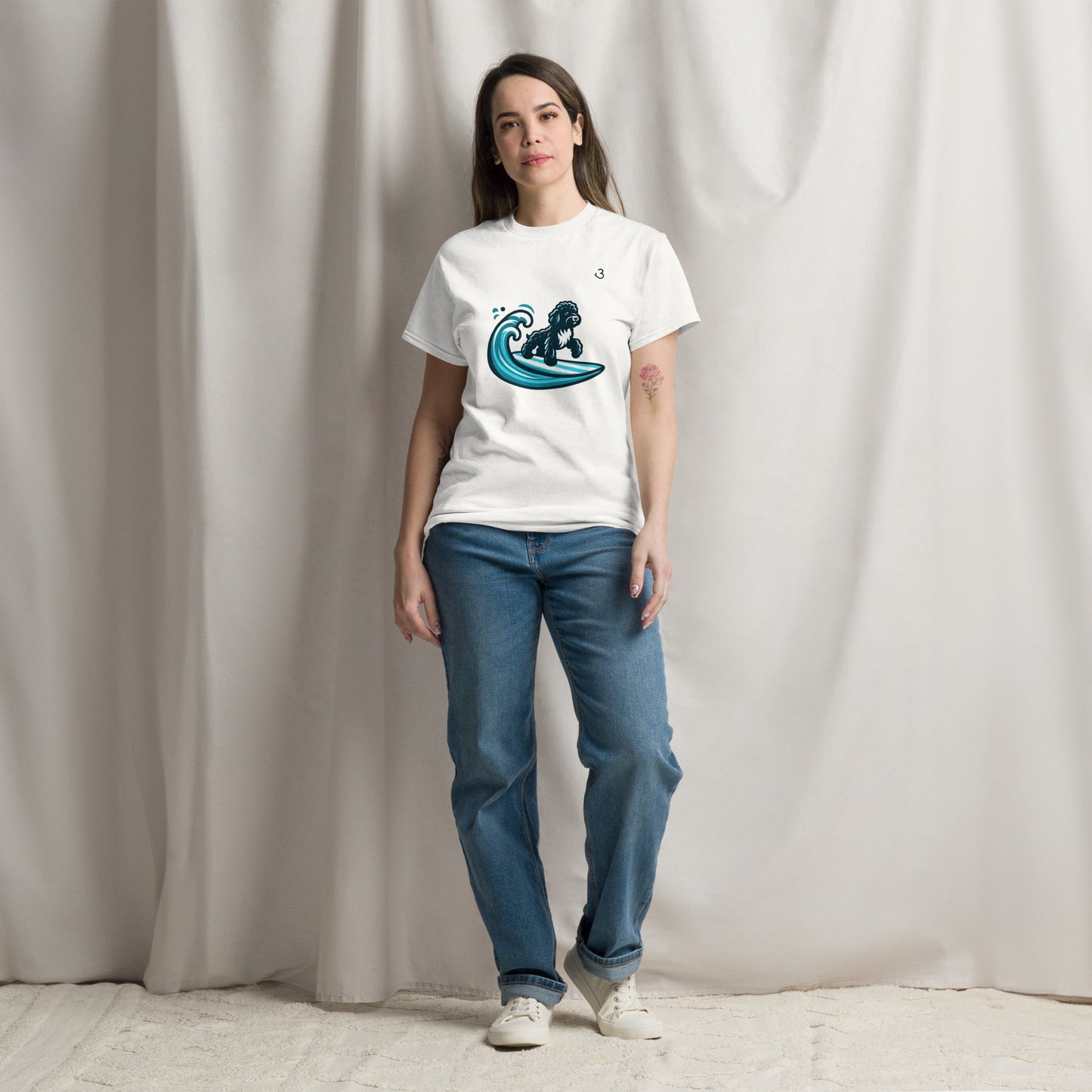 Camiseta water dog good waves