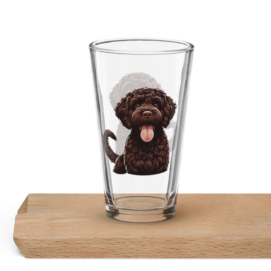 Vaso de cerveza water dog brown