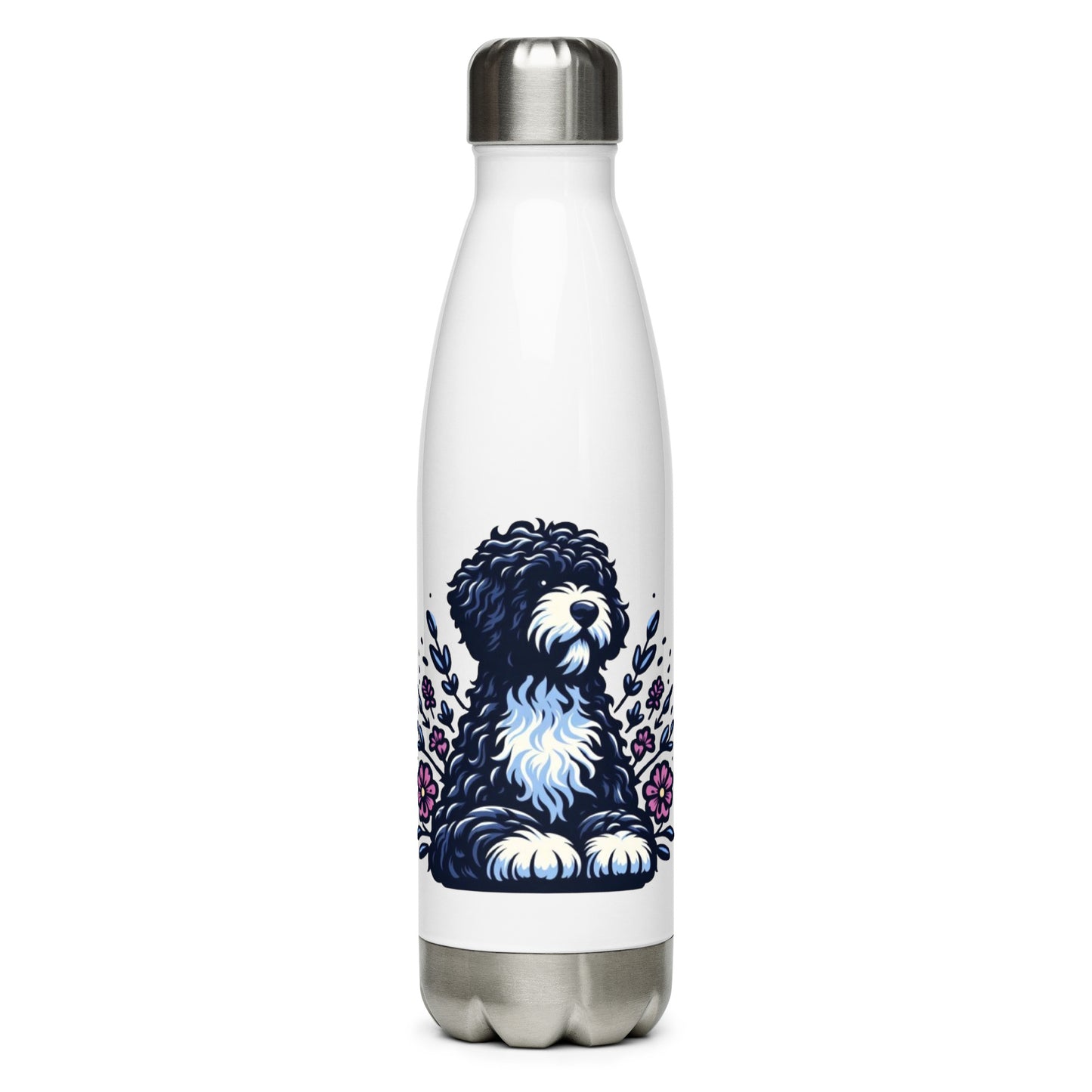 Botella de agua de acero inoxidable water dog color