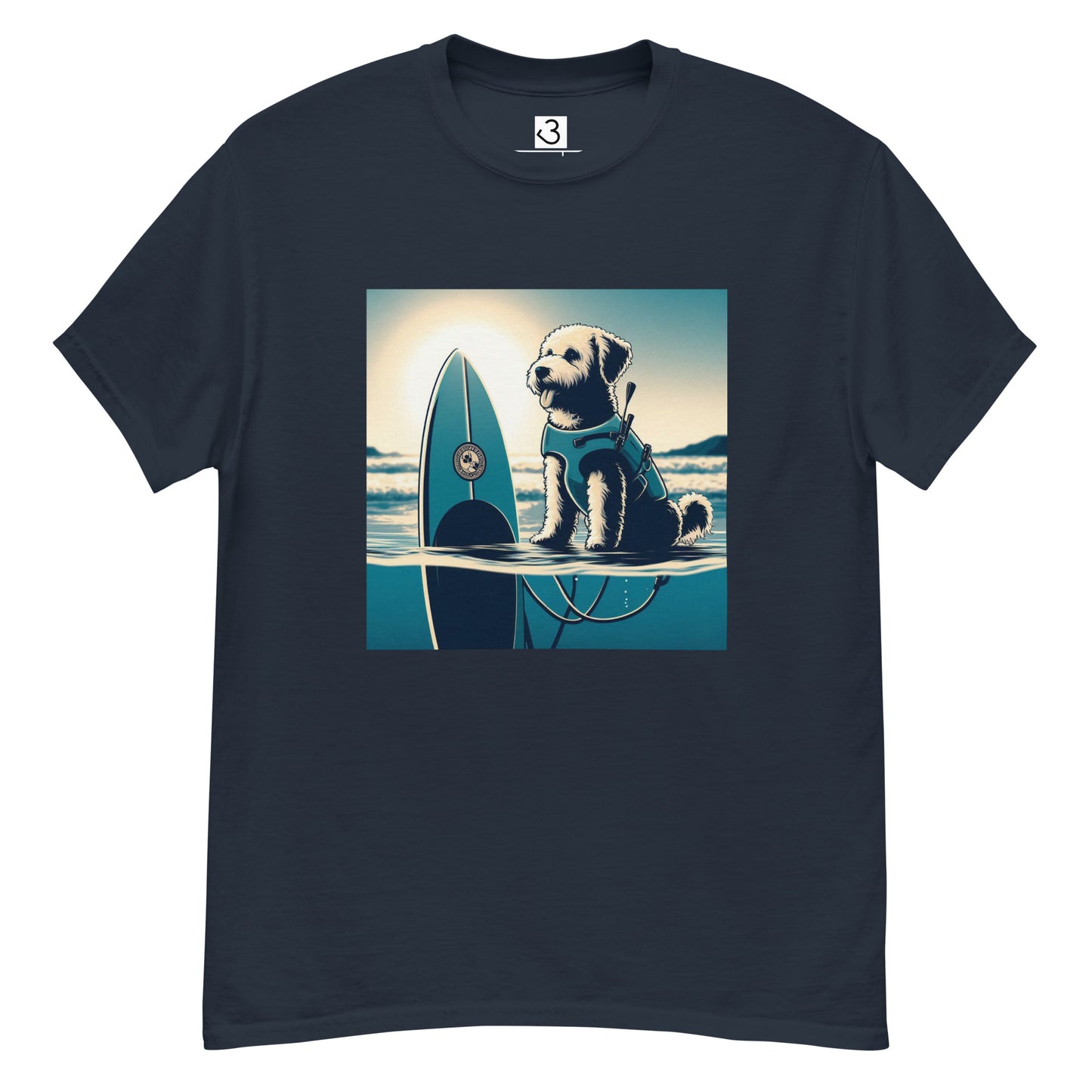 Camiseta water dog vive el surf