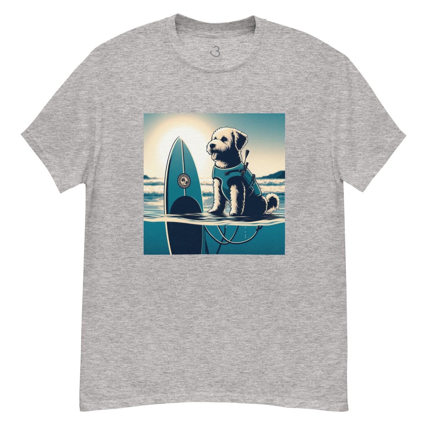 Camiseta water dog vive el surf