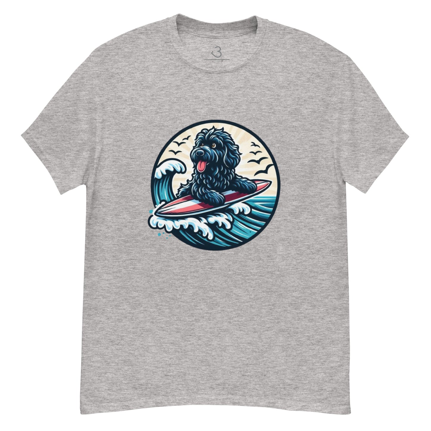 Camiseta water dog surf behind