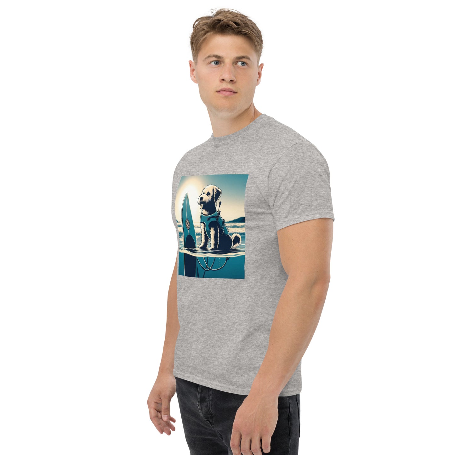 Camiseta water dog vive el surf