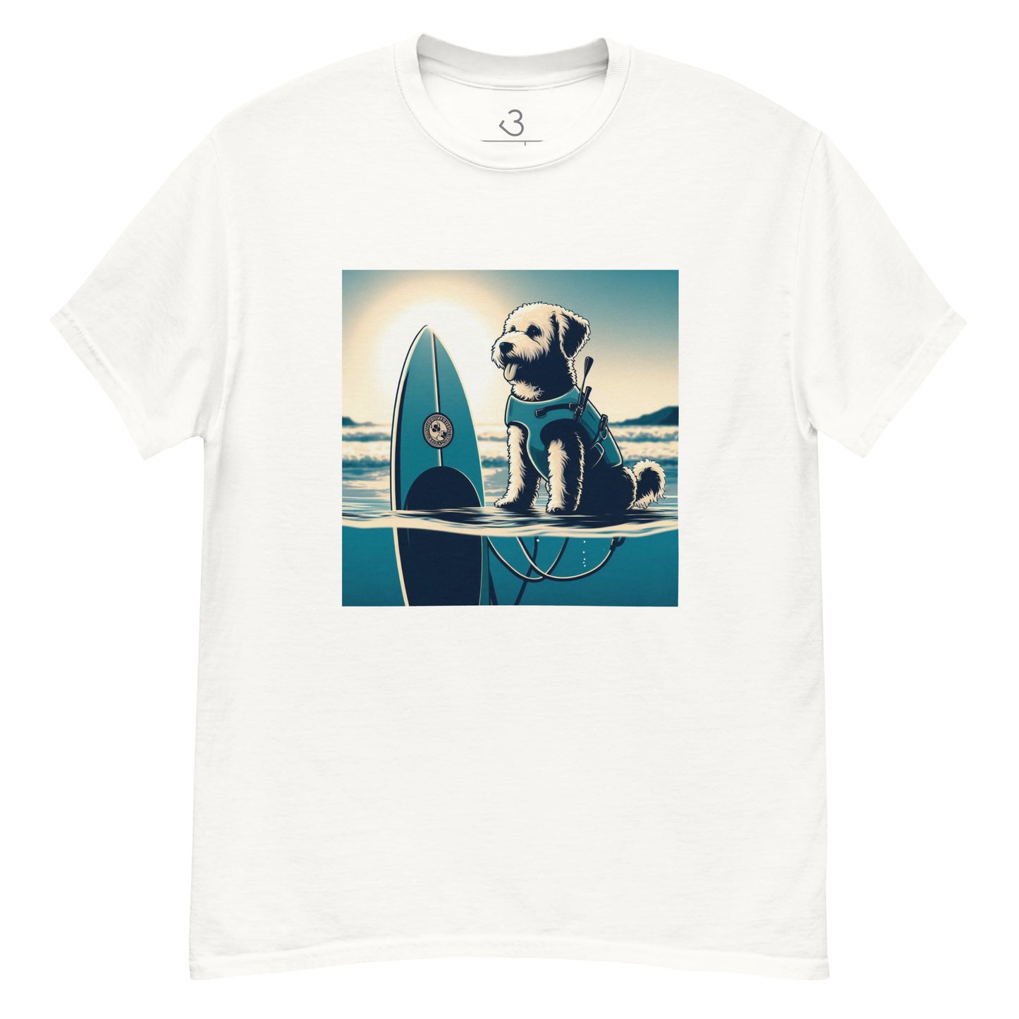 Camiseta water dog vive el surf