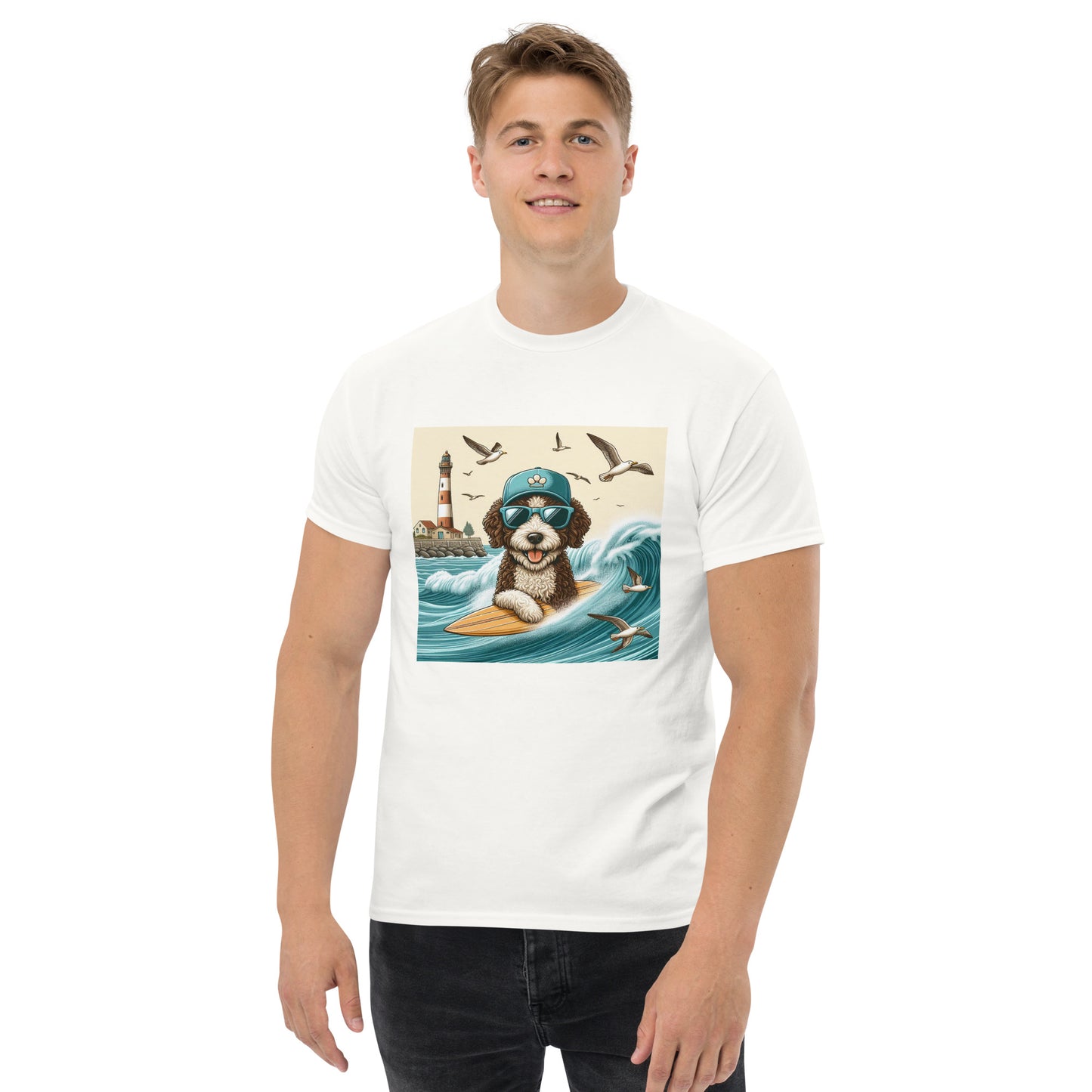 Camiseta water dog enjoy it