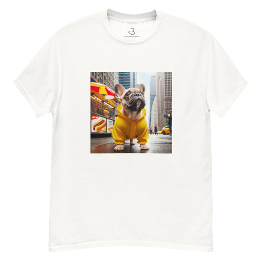 Camiseta bulldog francés New York