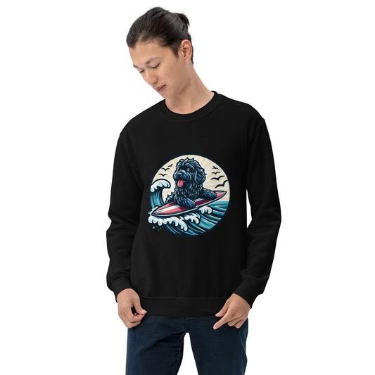 Sudadera water dog surfing life