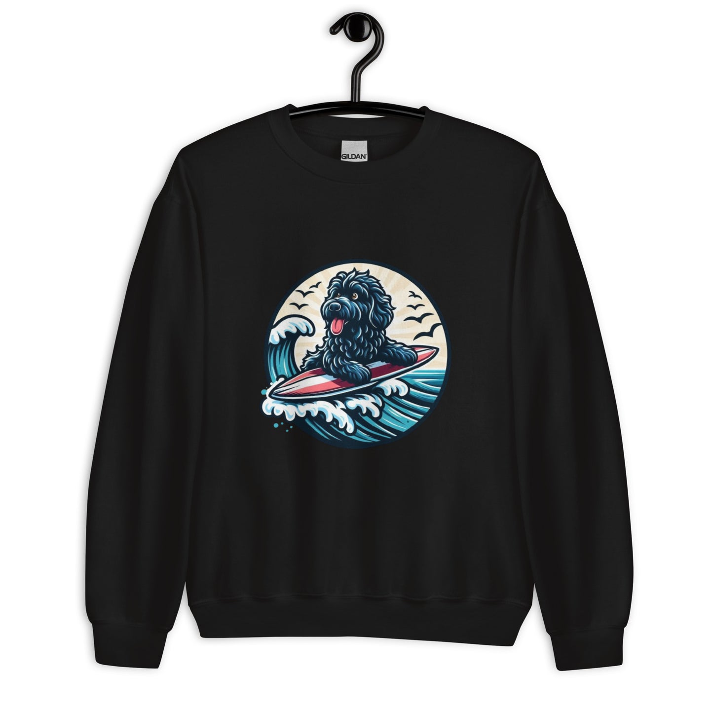 Sudadera water dog surfing life