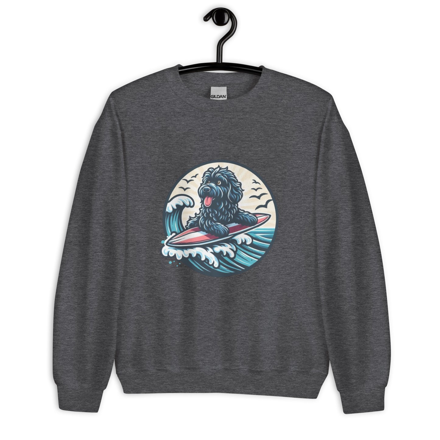 Sudadera water dog surfing life