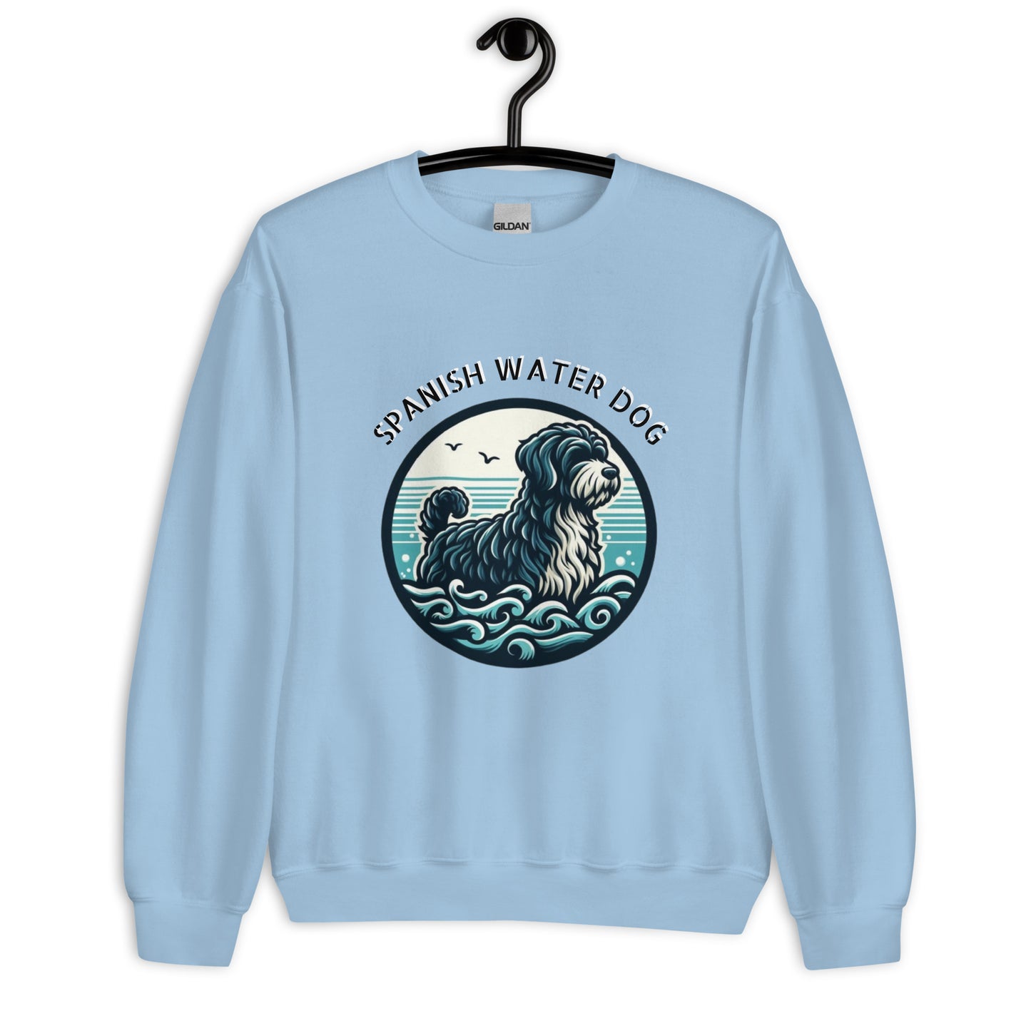 Sudadera water dog waves