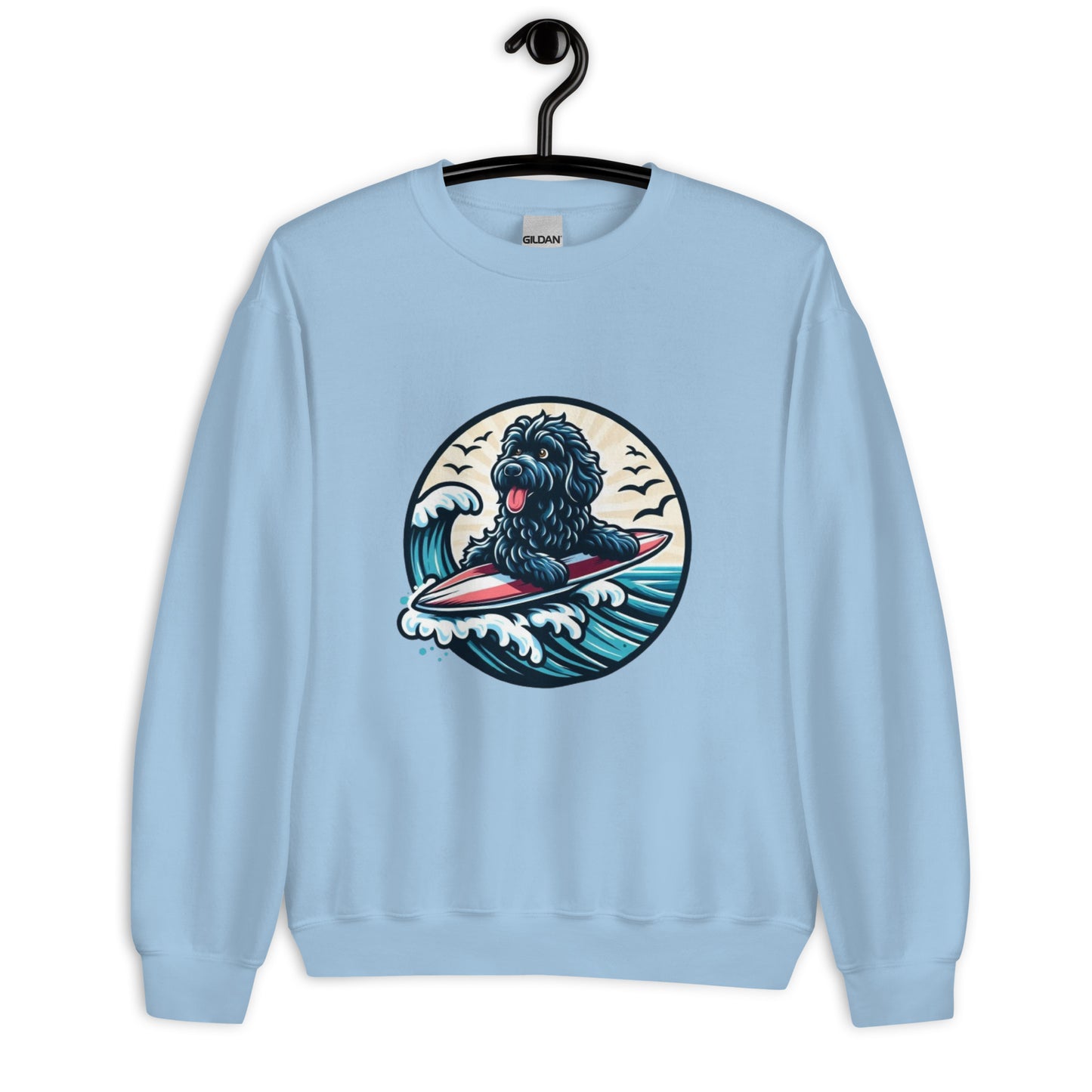 Sudadera water dog surfing life