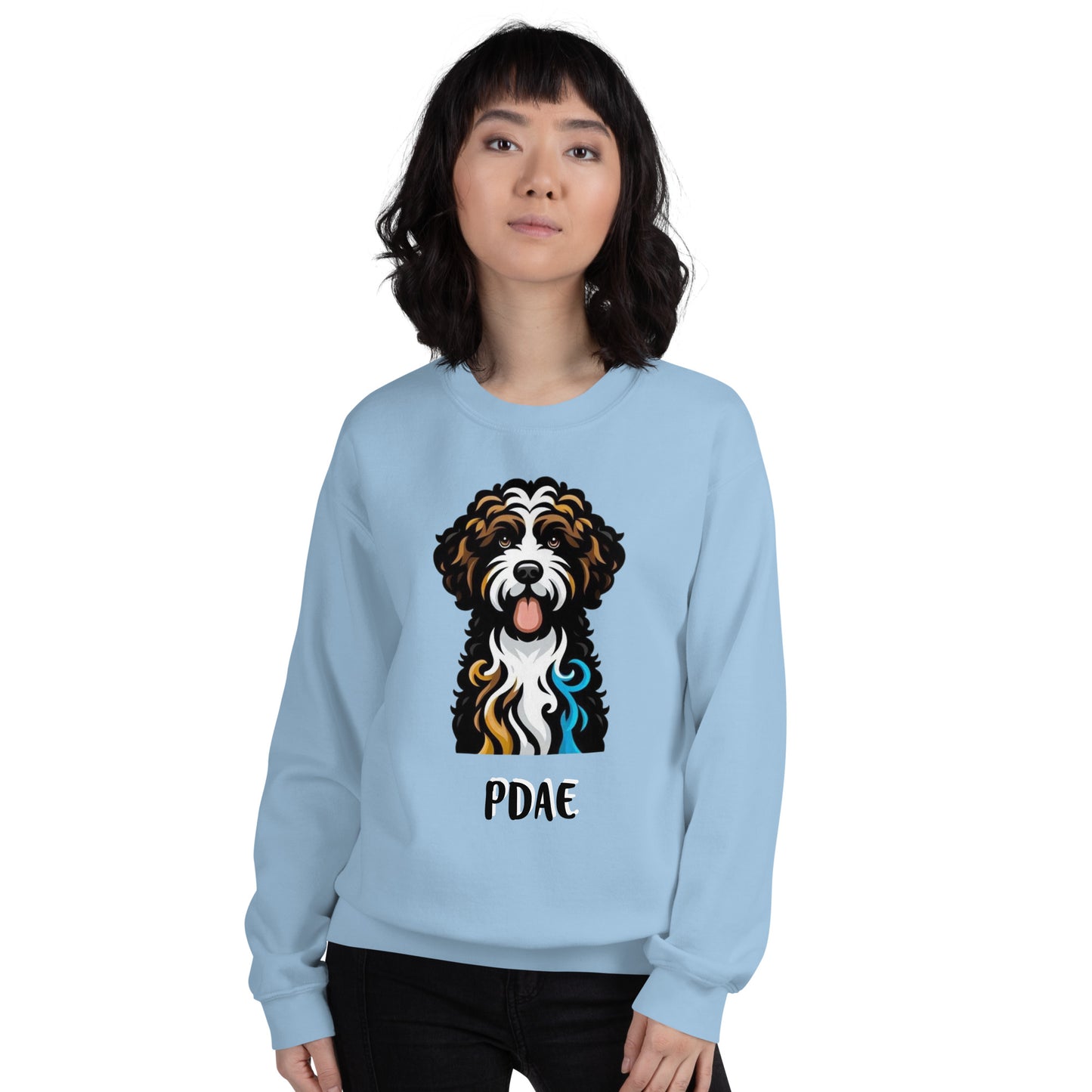 Sudadera water dog color